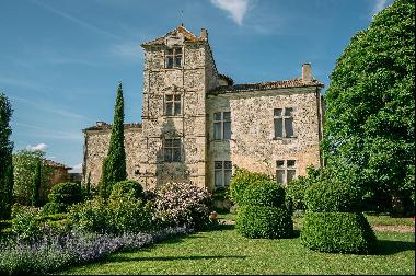 Enchanting Medieval and Renaissance chateau for sale in a peaceful and private village set