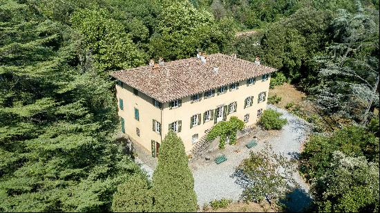 Historic Villa with annex and land near Lucca