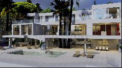 Modern new built villa in Cala Vinyas in first sea line