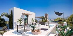 Exquisite off-plan semi-detached home with spectacular views in , Marbella 29603