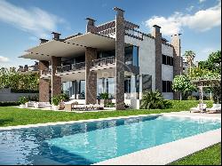 High-end brand-new villa in a prestigious gated community walkin, Marbella 29660