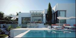 Off-plan contemporary designer villa with sea views in El Parais, Estepona 29680