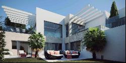 Off-plan contemporary designer villa with sea views in El Parais, Estepona 29680