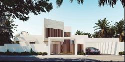 Off-plan contemporary designer villa with sea views in El Parais, Estepona 29680