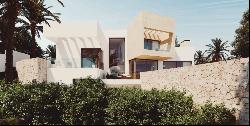 Off-plan contemporary designer villa with sea views in El Parais, Estepona 29680