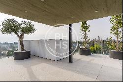 280 sqm luxury flat with pool and terrace for sale in Conde Orga, Madrid 28043