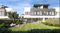 Exclusive off-plan semi-detached villa with solarium and basemen, Estepona 29680