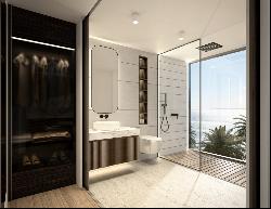 Select ground-floor apartment in a new project of nine beachfron, Estepona 29680