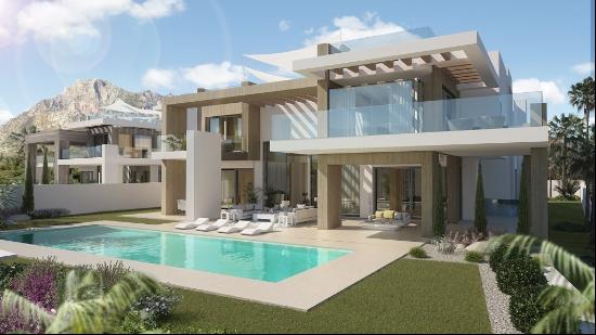 Magnificent contemporary off-plan villa with panoramic sea views, Marbella 29602