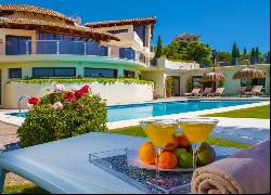 Impressive Villa with panoramic sea and golf views in Los Flamin, Benahavis 29679