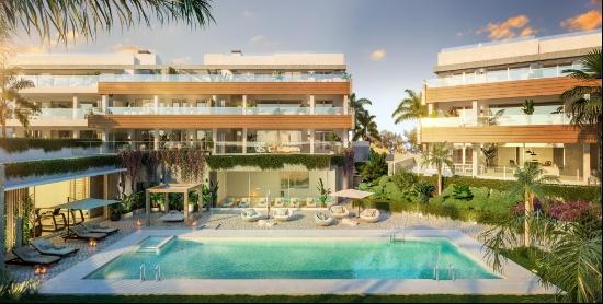 Off-plan penthouse in an innovative boutique project with sea vi, Marbella 29603