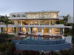 Brand-new ultramodern villa with panoramic views in La Quinta, B, Benahavis 29679