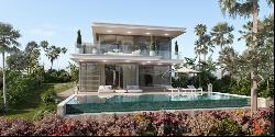 Off-plan luxury villa with golf and sea views in a quiet locatio, Marbella 29604