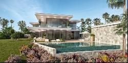 Off-plan luxury villa with golf and sea views in a quiet locatio, Marbella 29604