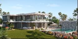 Off-plan luxury villa with golf and sea views in a quiet locatio, Marbella 29604