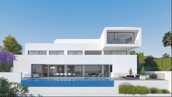 Impressive south-west facing off-plan villa located in La Reserv, Benahavís 29679