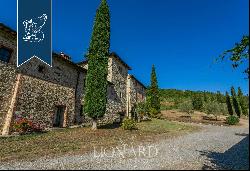 Luxurious Tuscan estate with park and pool in the heart of Siena's Chianti Classico area