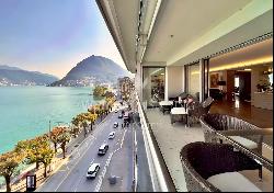 Rare & elegant apartment directly on the lakefront for sale in Lugano