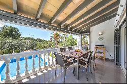 Modern mediterranean villa in Costa de la Calma with garden and large pool