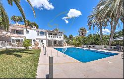 Modern mediterranean villa in Costa de la Calma with garden and large pool