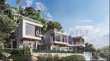 Large plot with sea views and building permission in Costa den Blanes