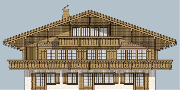 New construction project close to Hotel Le Grand Bellevue and the Promenade of Gstaad