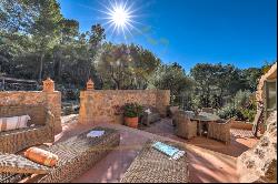 Quietly situated dreamlike finca in S'Arracó in the southwest of Mallorca