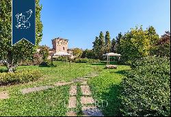 Stunning castle with a 13th-century tower for sale in Cortemaggiore