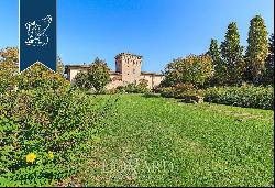 Stunning castle with a 13th-century tower for sale in Cortemaggiore