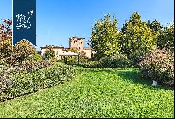 Stunning castle with a 13th-century tower for sale in Cortemaggiore
