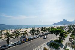 Apartment with full view of Ipanema