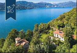 Exclusive lake-facing property with a small private beach and an exclusive dockyard