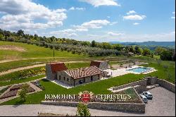 LUXURY DESIGN VILLA FOR SALE IN TUSCANY, VOLTERRA Romolini - Christie's