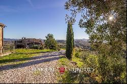 Tuscan Coast - RESTORED COUNTRY HOUSE FOR SALE IN PANORAMIC POSITION, MAREMMA