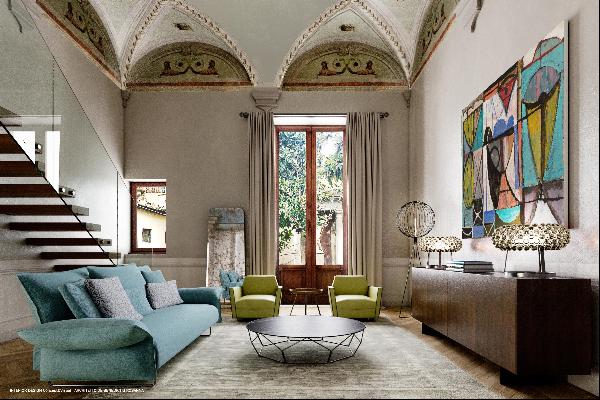 Elegant apartments to be delivered turn key in the heart of Florence