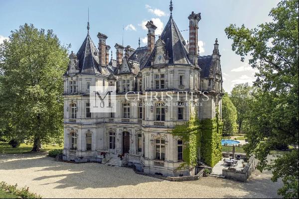 For Sale exceptional 19th century château near Cognac