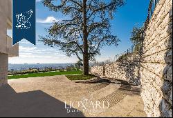 Luxurious estate with a modern design a few steps away from Brescia's old town centre\