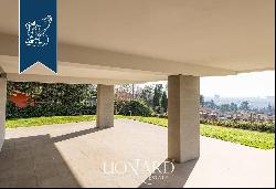 Luxurious estate with a modern design a few steps away from Brescia's old town centre\