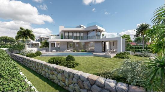 Modern beachside villa under construction situated only 300 metr, Marbella 29604