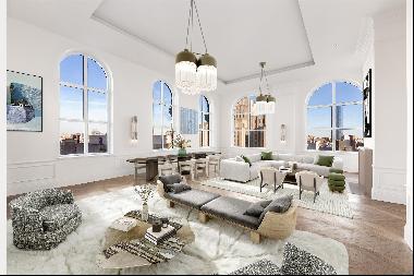 Terrace Penthouse North, known as The Crown Penthouse, is a one-of-kind residence set with