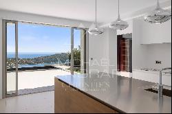 Villefranche sur mer - Luxury contemporary villa with overlooking view over the bay