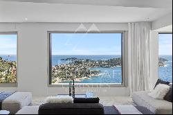 Villefranche sur mer - Luxury contemporary villa with overlooking view over the bay