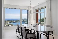 Villefranche sur mer - Luxury contemporary villa with overlooking view over the bay