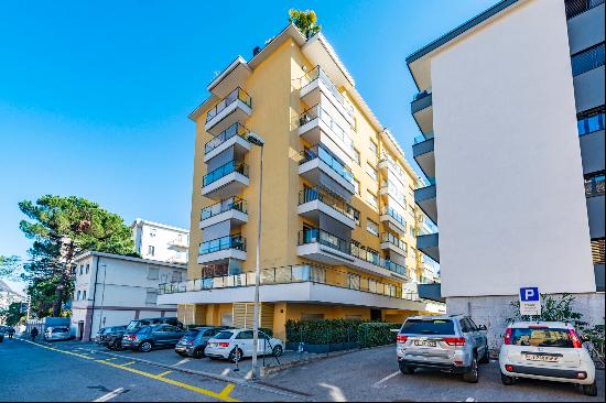 Modern 3.5 room flat with 100 m terrace located near Lugano city cente