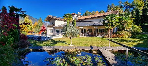 STATELY VILLA WITH PANORAMIC VIEW IN THE BURGRAVIATO