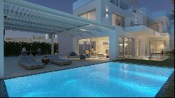 Modern villa with direct access to the beach and close to golf c, Mijas 29649