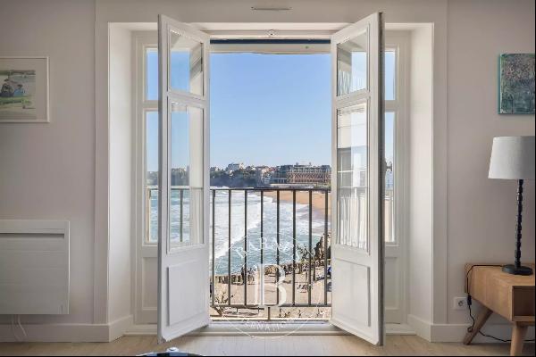 INDIGO - Beautiful Sea view Apartment on the Grande Plage of Biarritz - BARNES