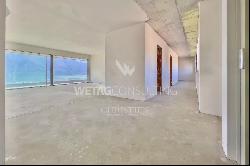 Lugano: duplex-penthouse for sale with large rooftop terrace & enchanting 180 open view 