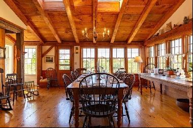 WEEKLY RENTAL $20,000/WEEK. Fully updated in 1998 1773 Allen Farm Farmhouse perched above 