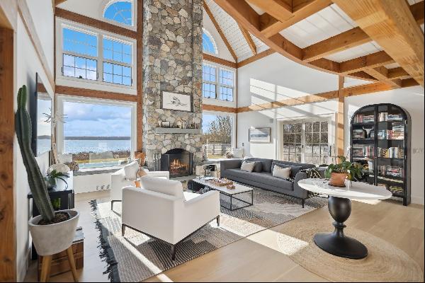 Take advantage of a true lakefront property and witness incredible water views in one of M